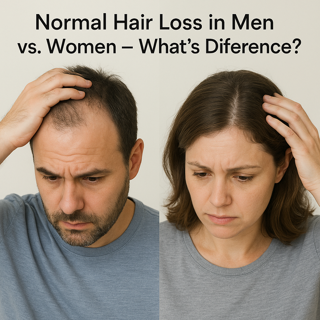 Normal Hair Loss in Men