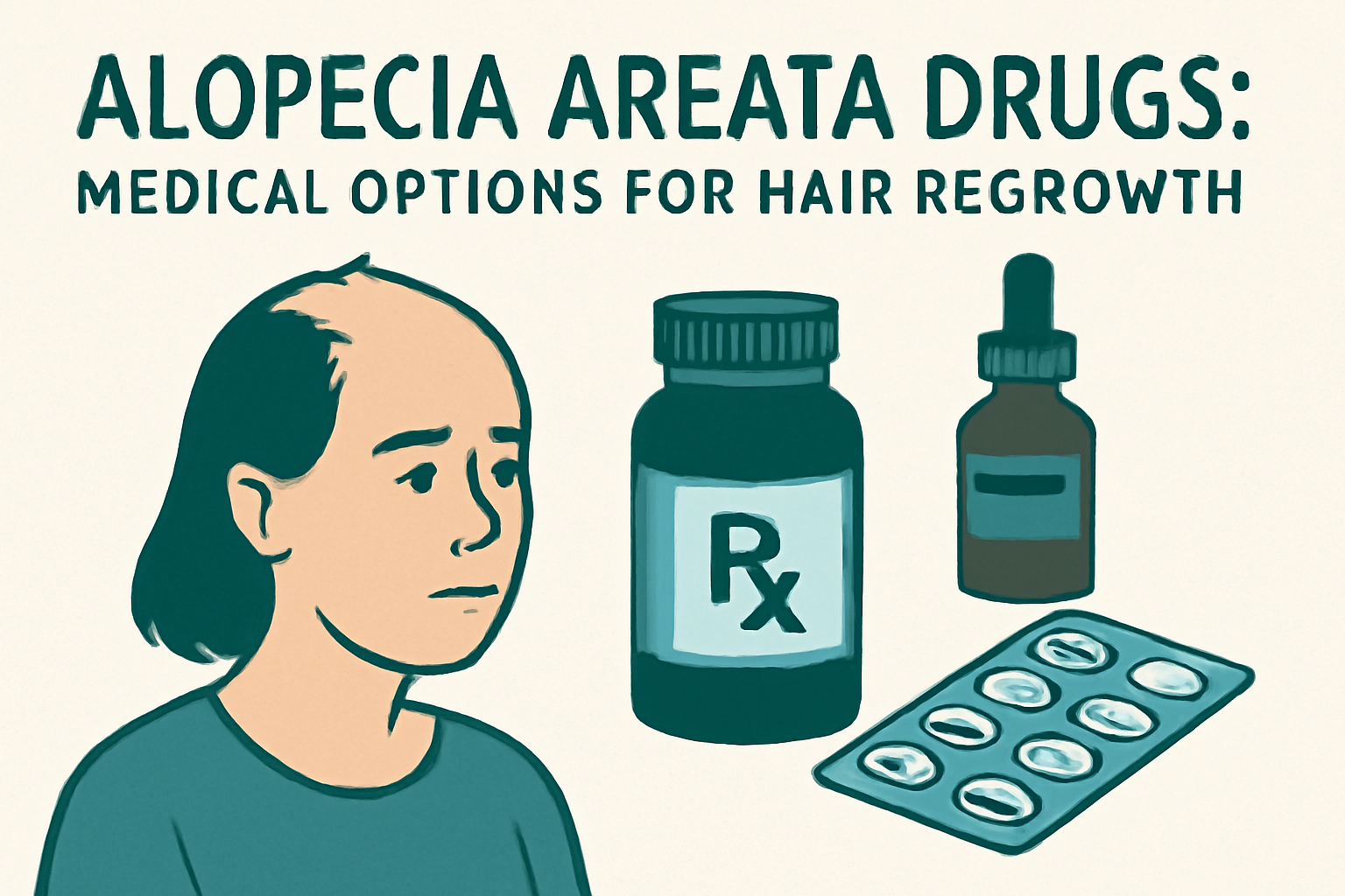 Alopecia Areata Drugs Medical Options for Hair Regrowth