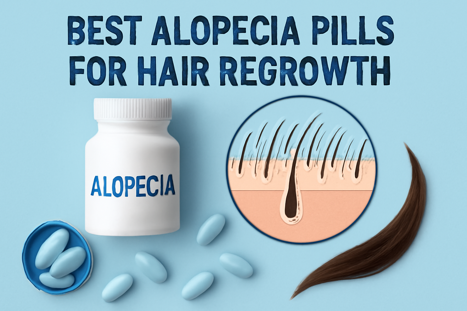 Best Alopecia Pills for Hair Regrowth