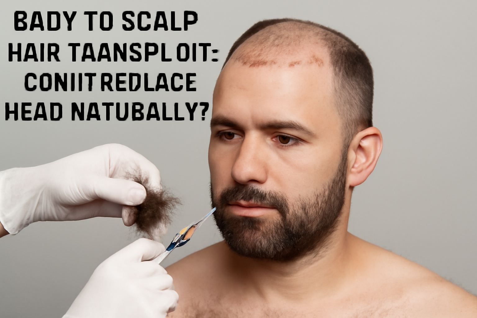 Body to Scalp Hair Transplant: Can It Replace Head Hair Naturally?