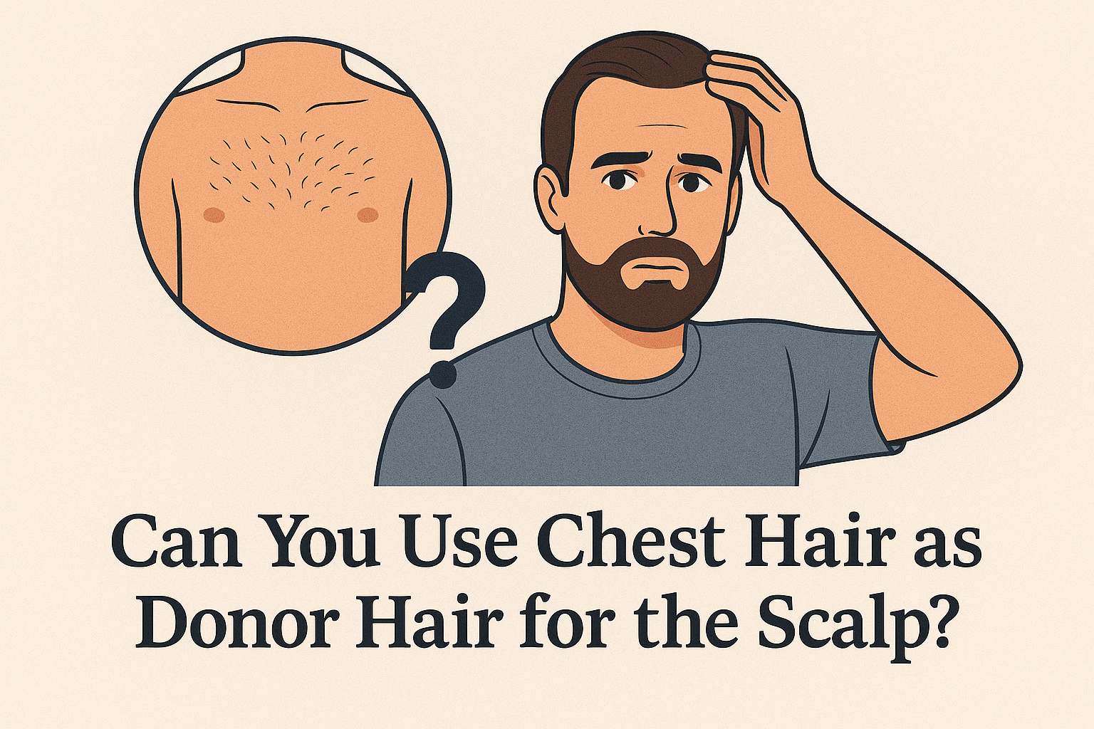 Can You Use Chest Hair as Donor Hair for the Scalp?