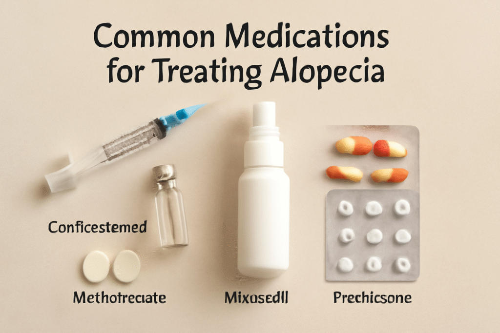 Alopecia Medication Guide 2025: Best Treatments for Every Type of Hair Loss 2 Common Medications for Treating Alopecia