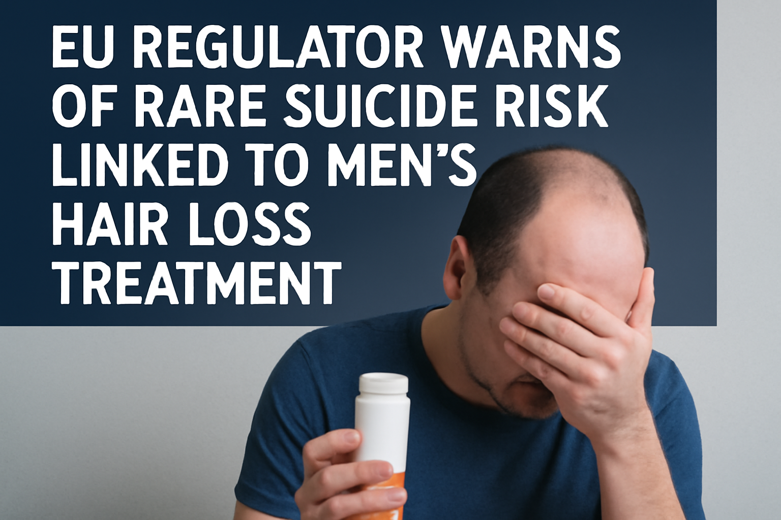 EU Regulator Warns of Rare Suicide Risk Linked to Men’s Hair Loss Treatment