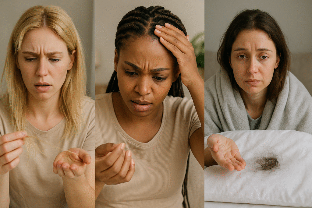 Hair Loss After Bleaching, Braids, or COVID – What’s Normal? 1 Hair-Loss-After-Bleaching-Braids-or-