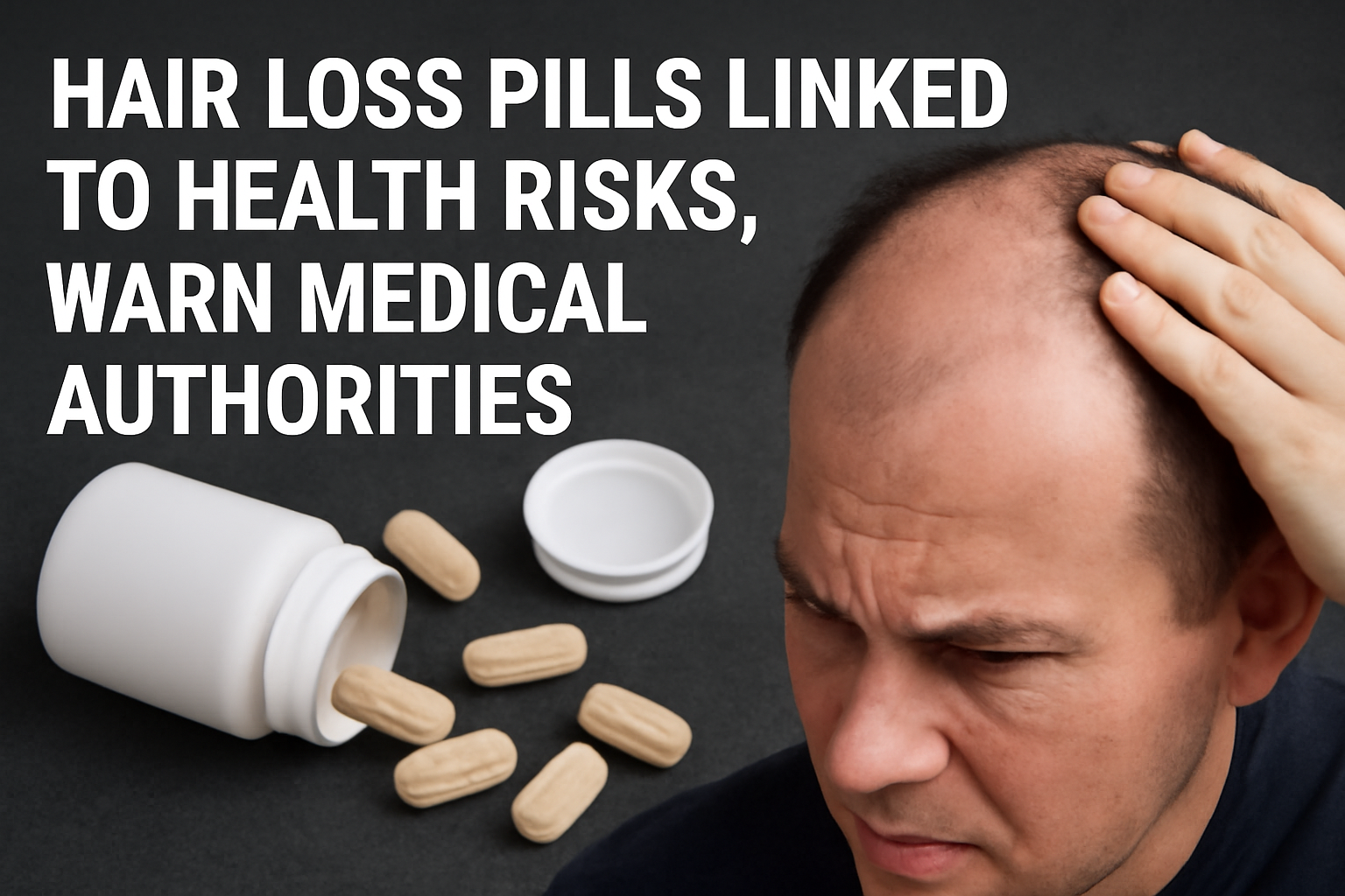 Hair Loss Pills Linked to Health Risks, Warn Medical Authorities