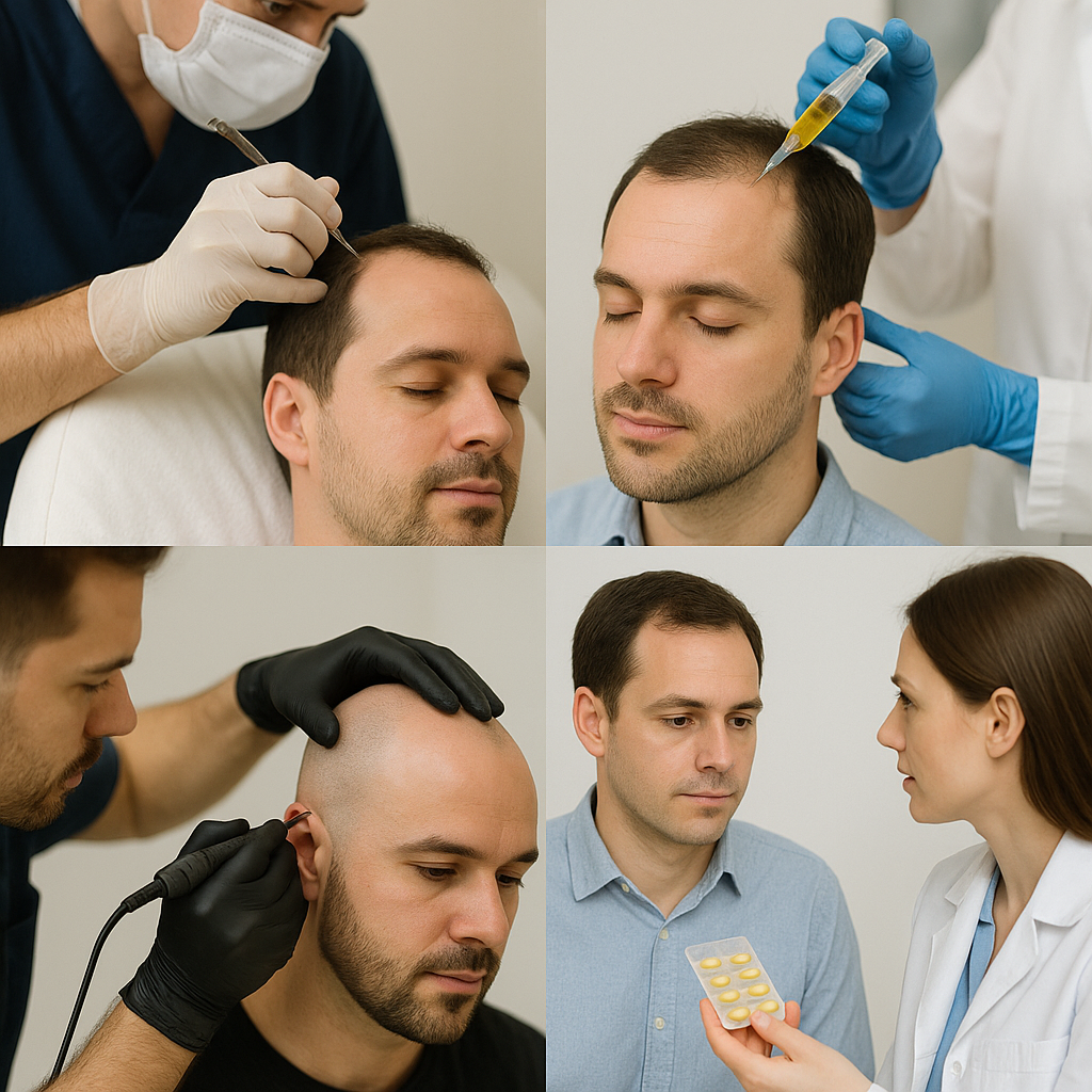 What Makes Hair Fall Out in Men? 3 Hair Loss Treatments for Men