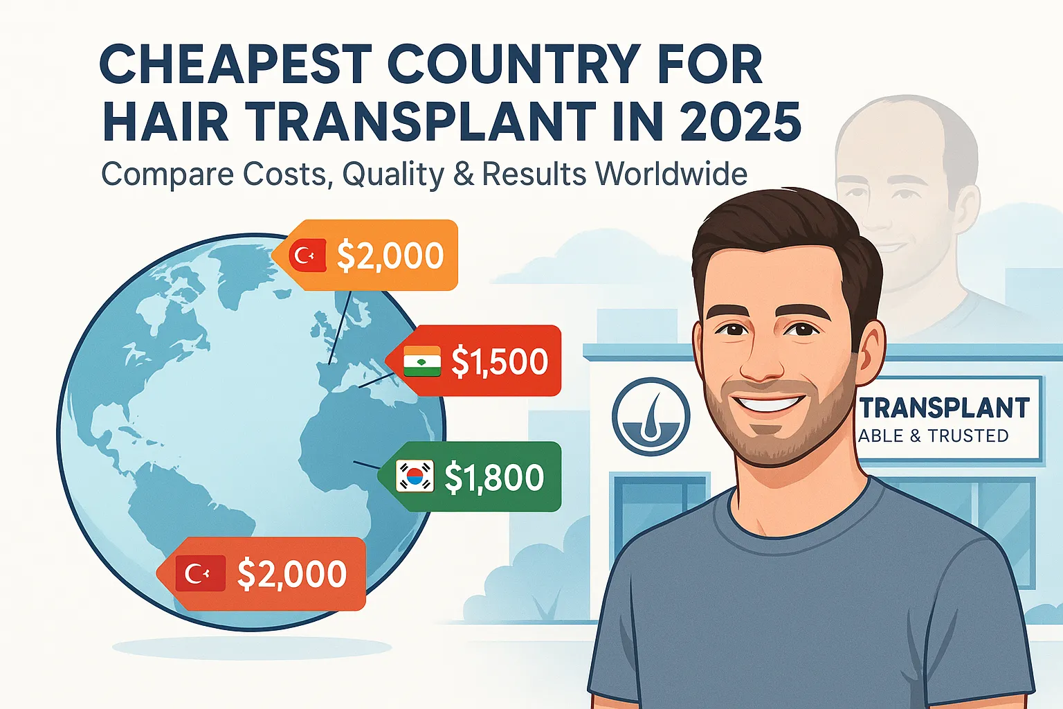 Hair Transplant Cheapest Country?