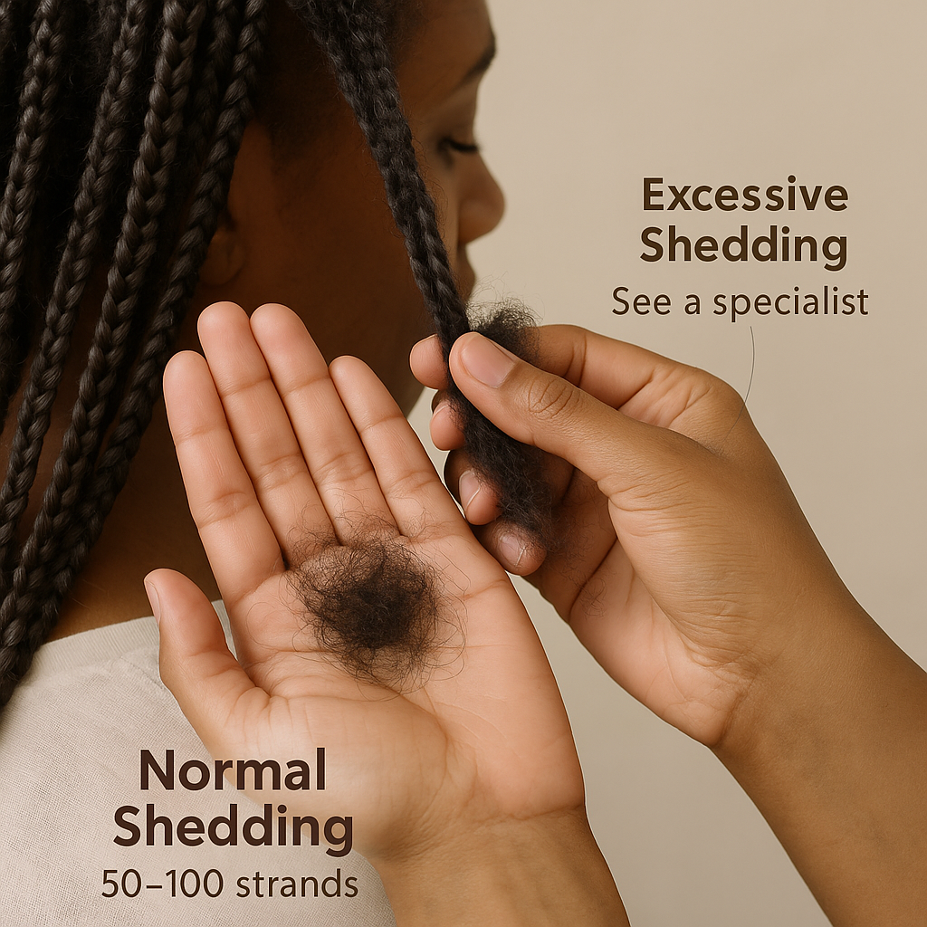Hair Loss After Bleaching, Braids, or COVID – What’s Normal? 2 How Much Hair Loss Is Normal After Braids