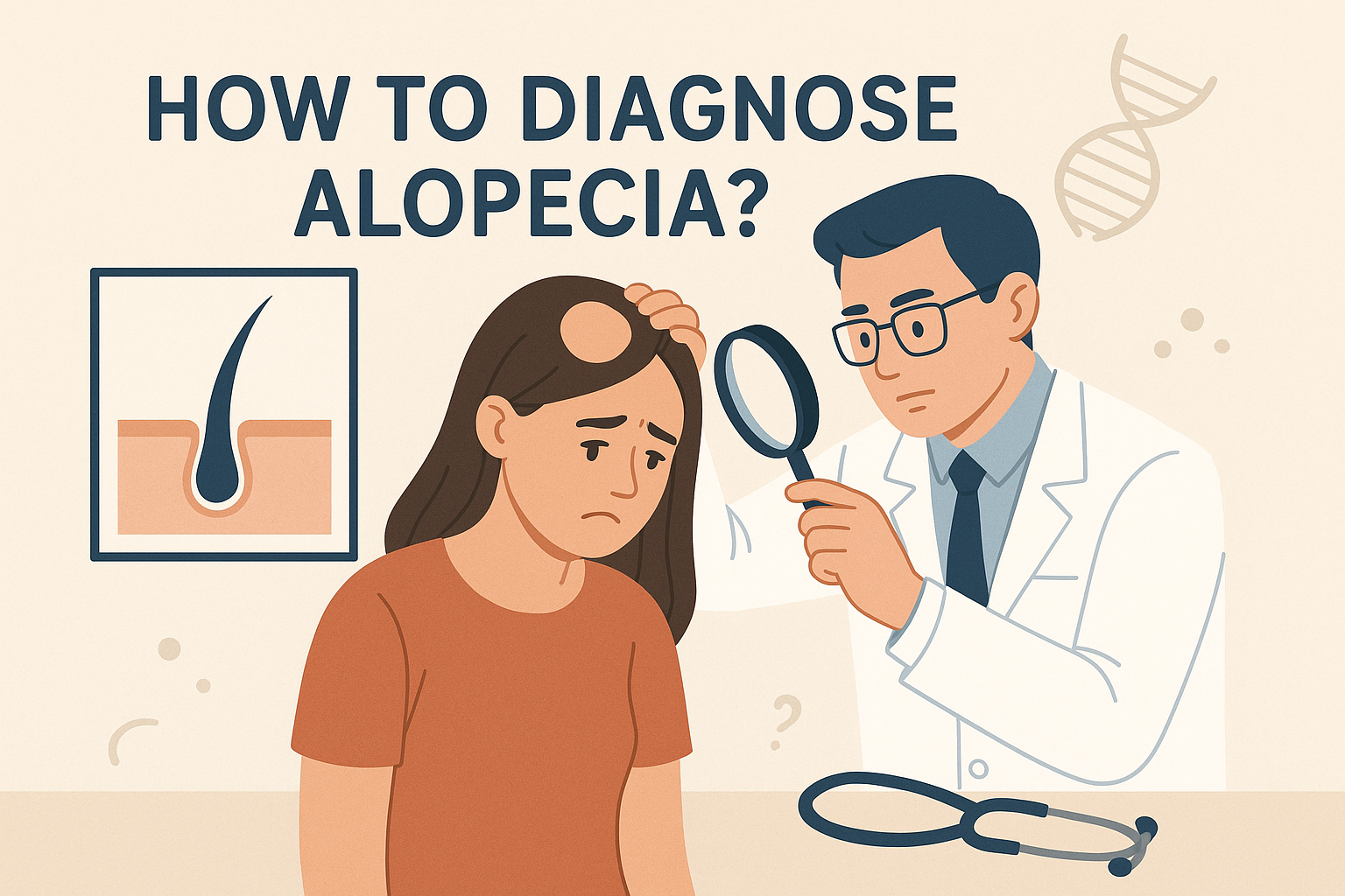 How to Diagnose Alopecia