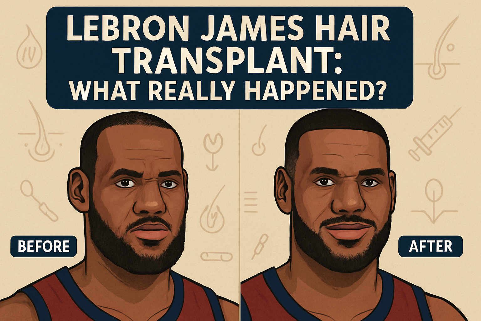 Lebron James Hair Transplant What Really Happened to His Hairline
