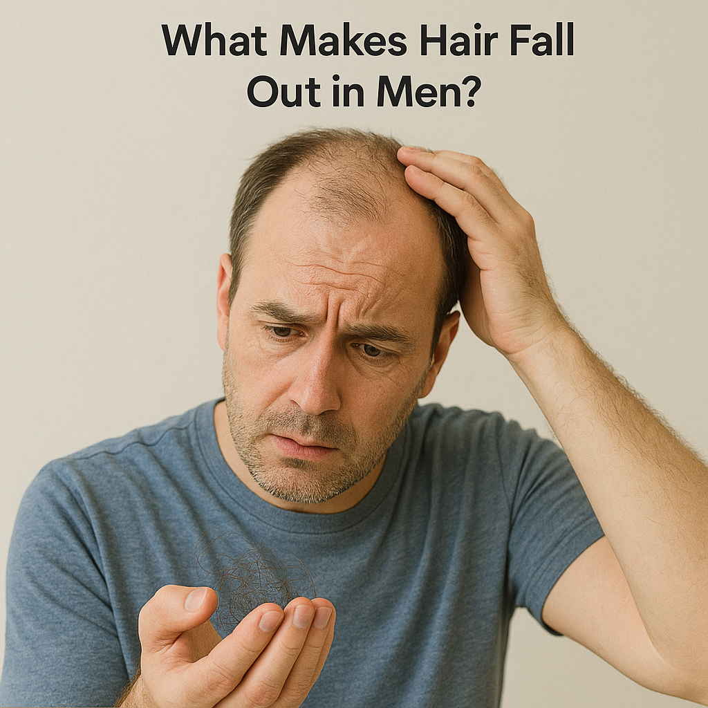 What Makes Hair Fall Out in Men