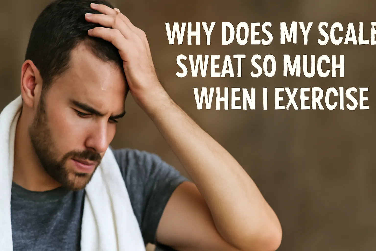 Why Does My Scalp Sweat So Much When I Exercise