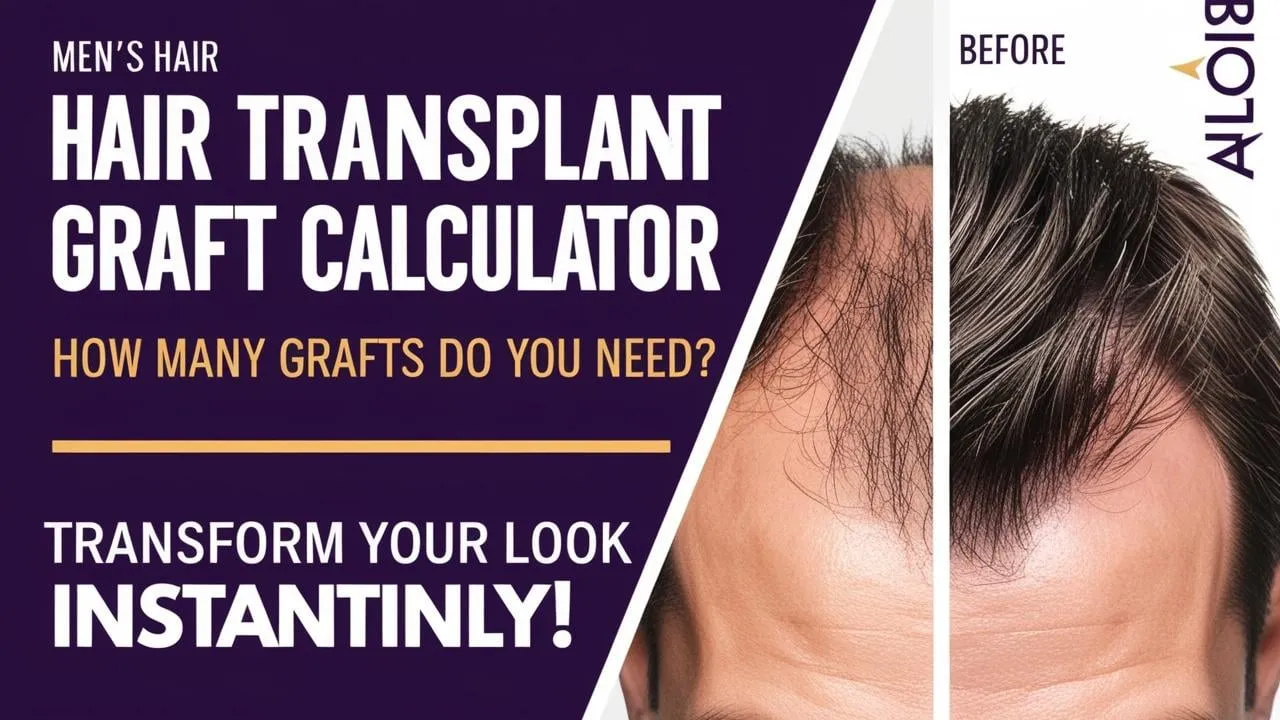 hair transplant graft calculator