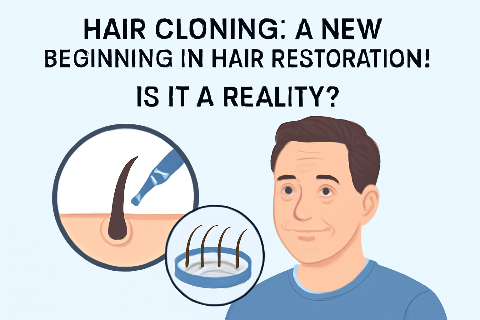 Hair Cloning: A New Beginning in Hair Restoration! Is It a Reality?
