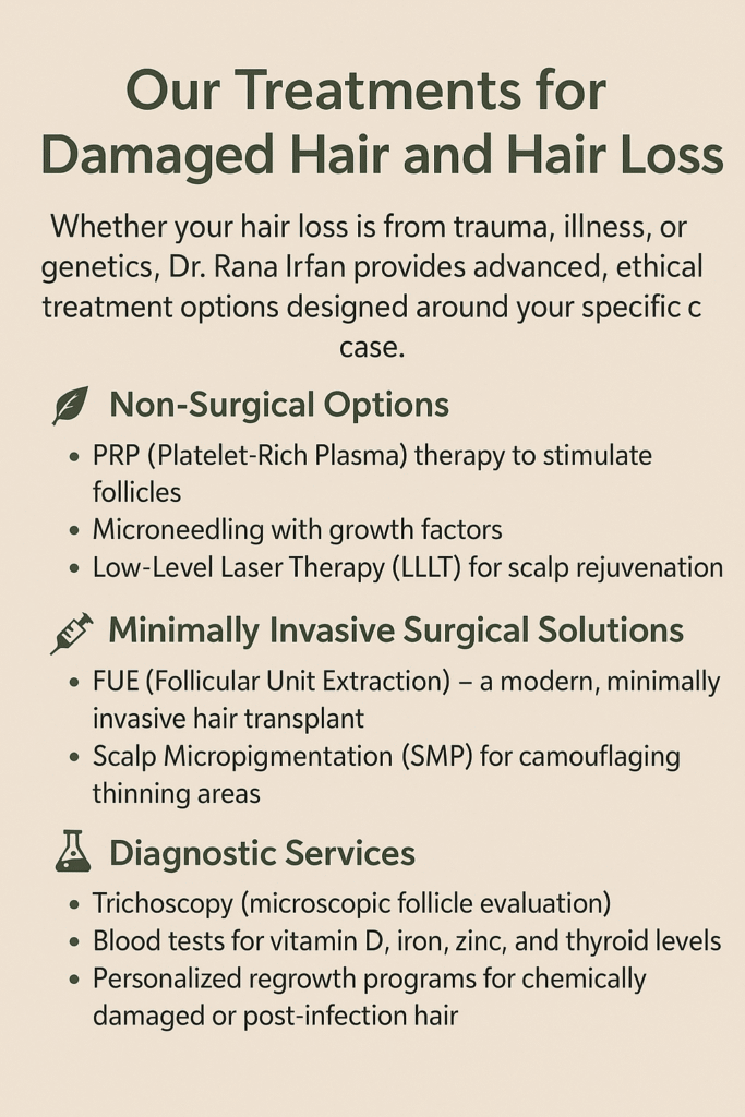 Hair Loss After Bleaching, Braids, or COVID – What’s Normal? 3 Our Treatments for Damaged Hair and Hair Loss