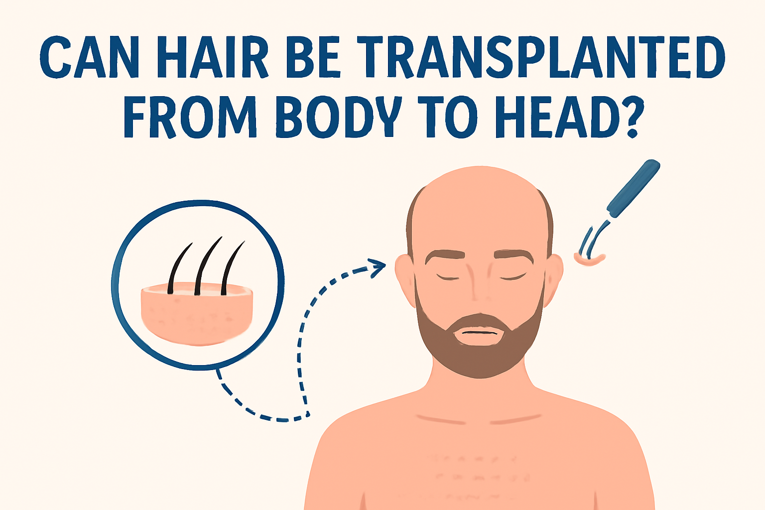 Can Hair Be Transplanted from Body to Head