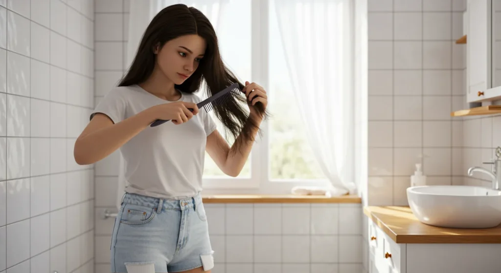 Understanding Hair Thinning at 16: Why It Happens & What You Can Do 1 Hair Thinning at 16