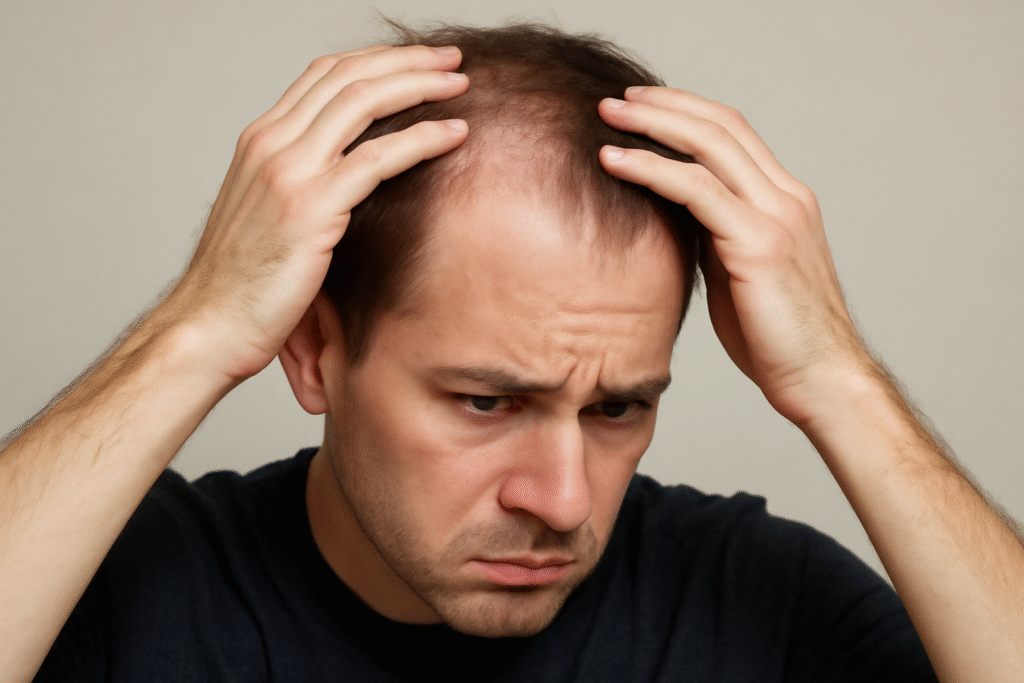 Stress Hair Loss in Men