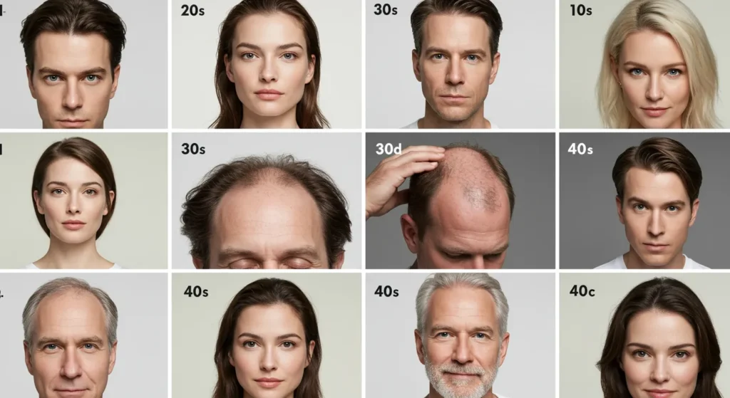 What Age Does Hair Loss Start? Causes, Signs & What You Can Do 1 What Age Does Hair Loss Start