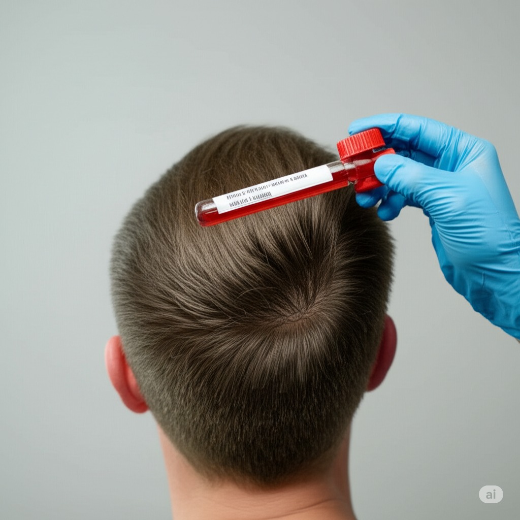 What a Blood Test Can Reveal About Hair Thinning
