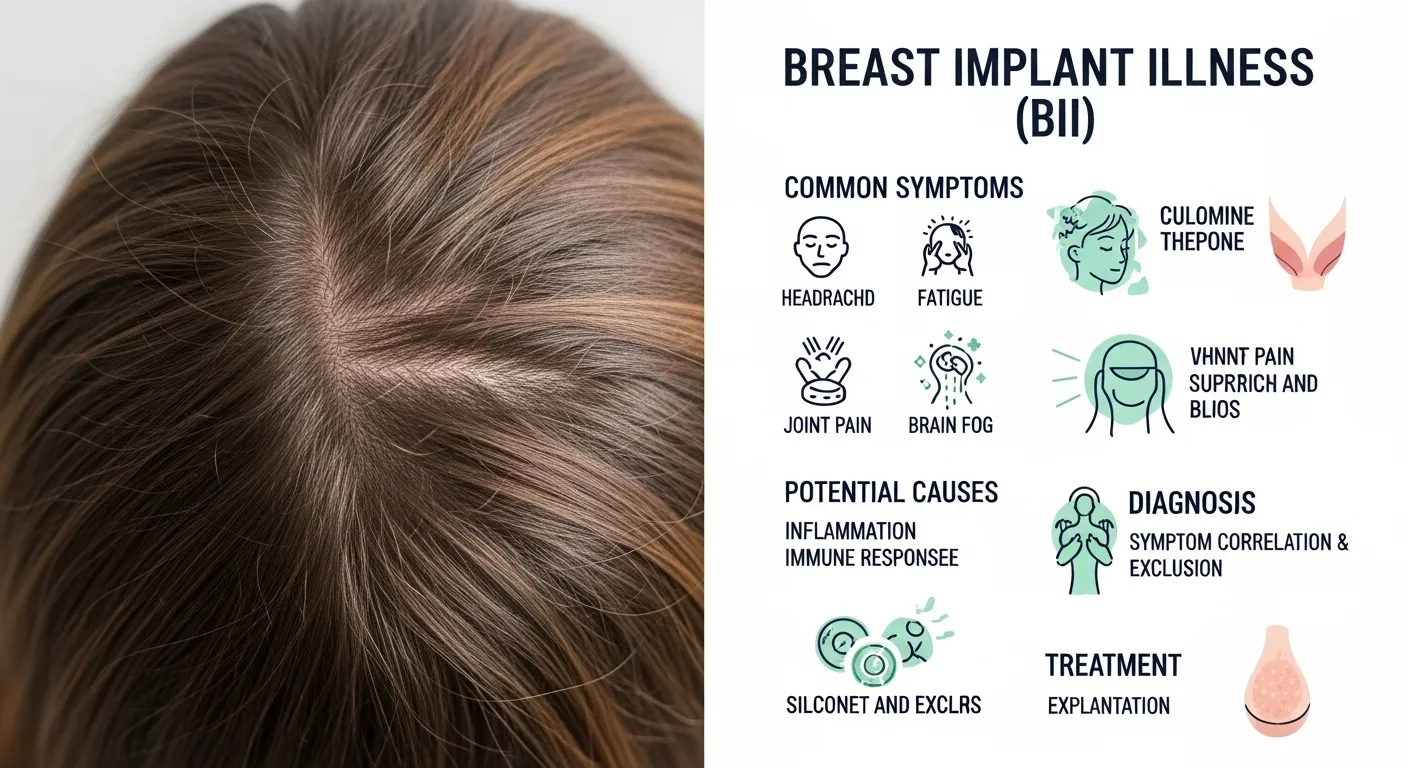 Does BII Cause Hair Loss? Understanding Breast Implant Illness and Hair Thinning
