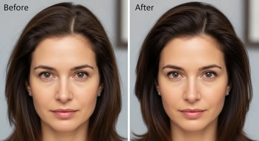 Hair Loss Before and After