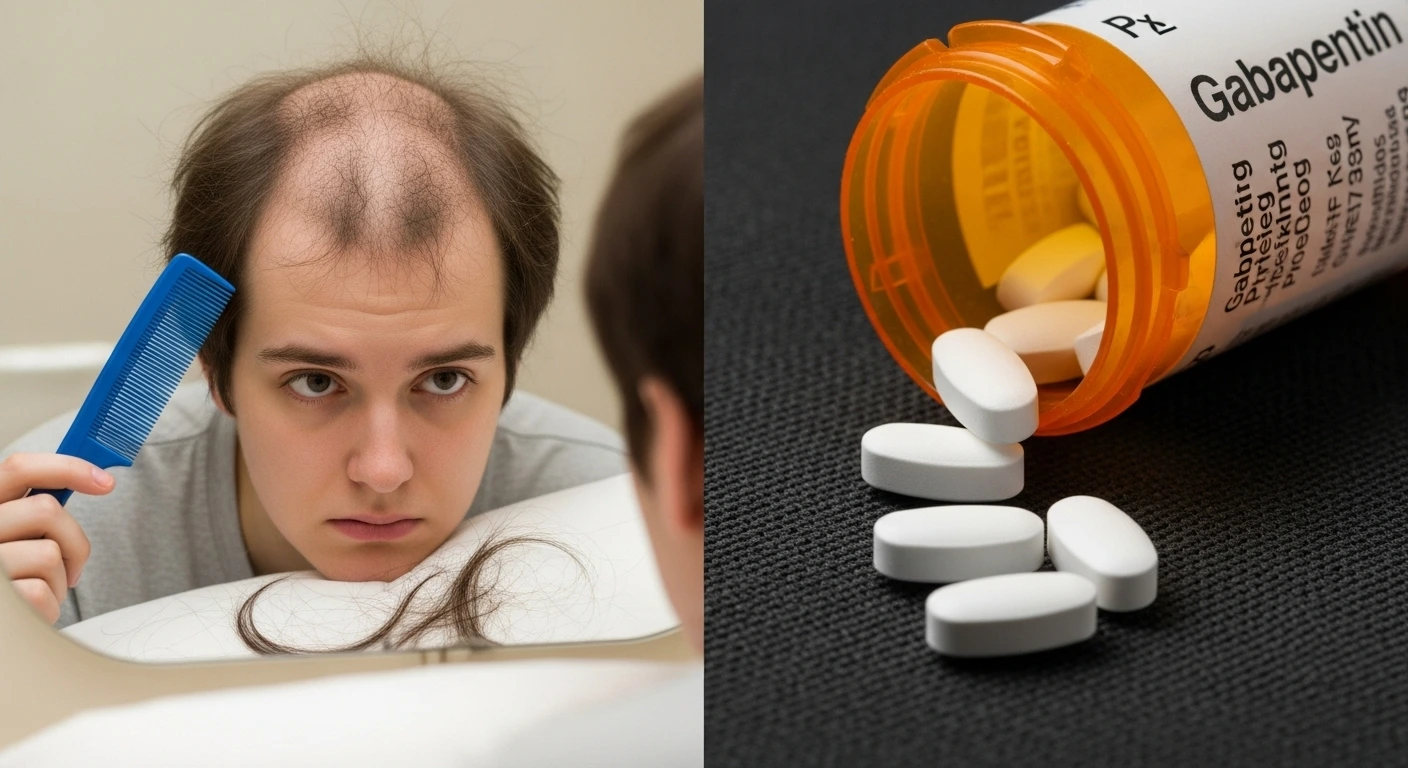 Hair loss with gabapentin