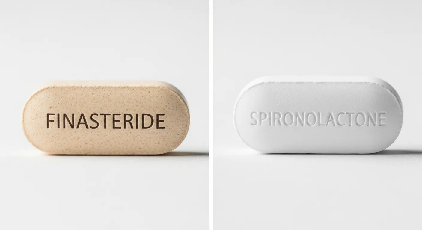 Spironolactone vs Finasteride for Female Hair Loss