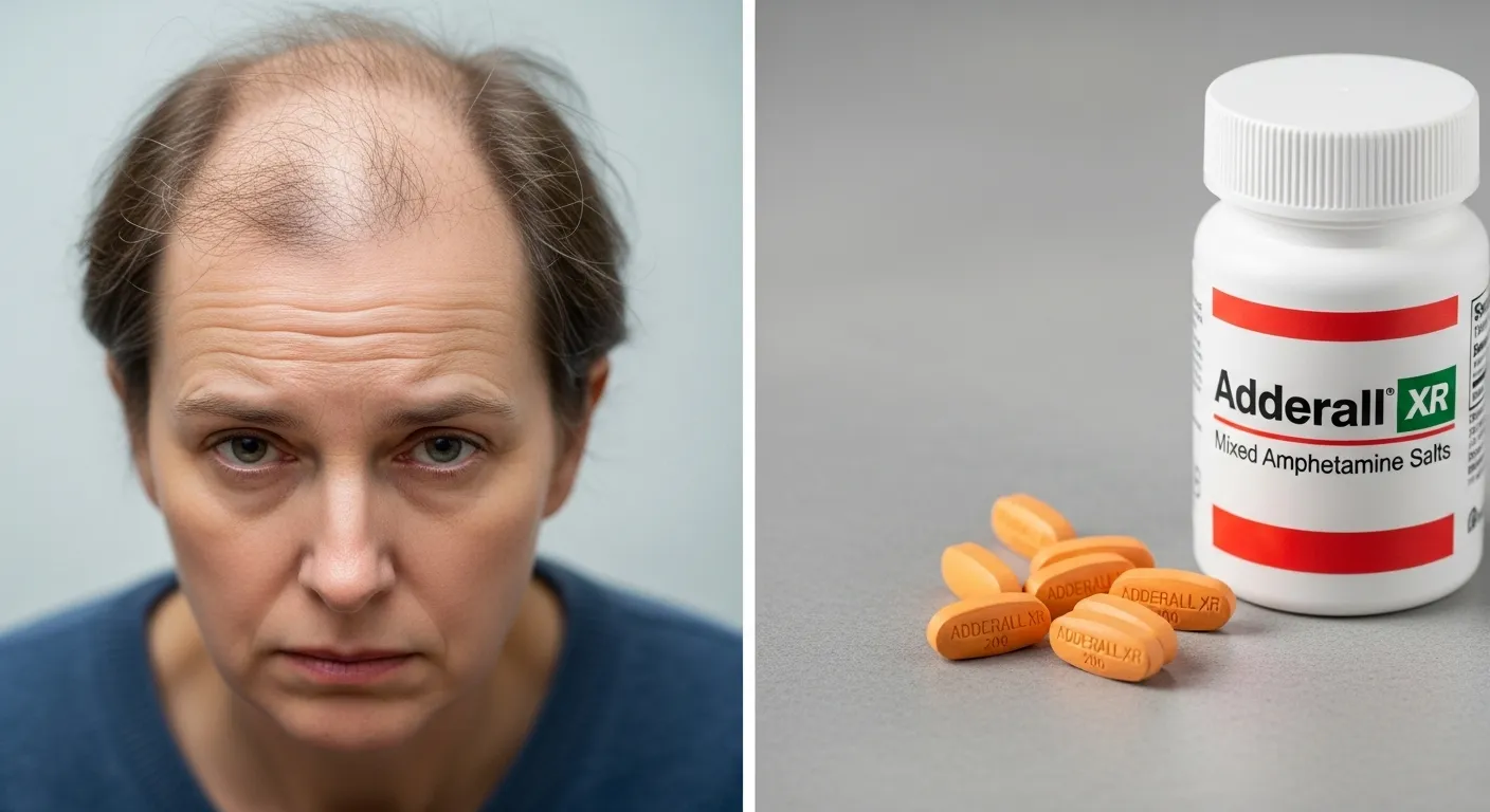 Hair loss and taking Adderall: Understanding the Connection Between ADHD Meds and Thinning Hair