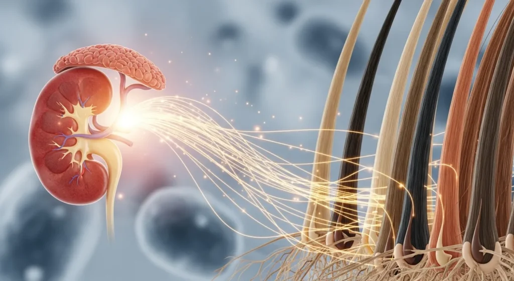 Adrenals and Hair Loss: How Stress & Hormonal Imbalance Affect Your Hair—and What to Do 1 Adrenals and Hair Loss