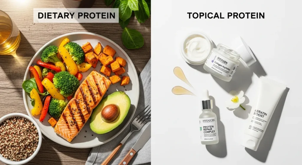 Can Too Much Protein Cause Hair Loss? Understanding the Truth Behind Protein & Hair Health 1 Can Too Much Protein Cause Hair Loss