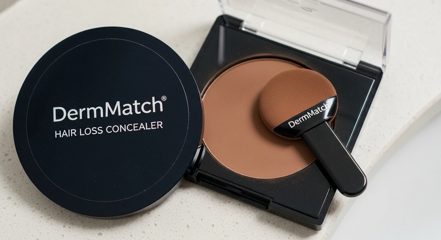 DermMatch Hair Loss Concealer: The Most Effective Way to Camouflage Thinning Scalp with Confidence