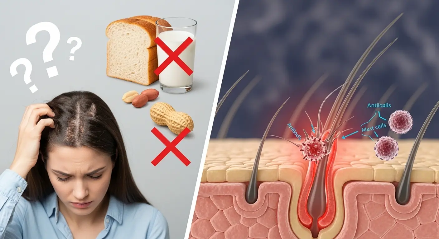 Can Food Allergies Cause Hair Loss? Understanding the Link & What You Can Do