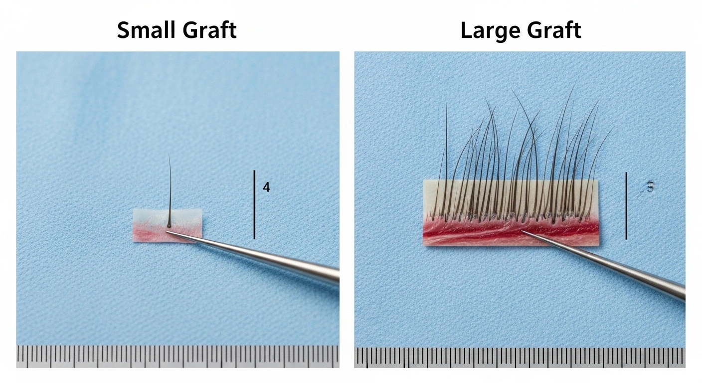 Small Graft vs Large Graft Hair Transplant: Which Approach Yields Better Results?