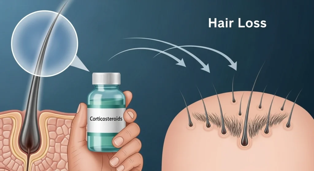 Can Corticosteroids Cause Hair Loss? Unveiling the Connection Between Steroid Use and Hair Health 1 Can Corticosteroids Cause Hair Loss