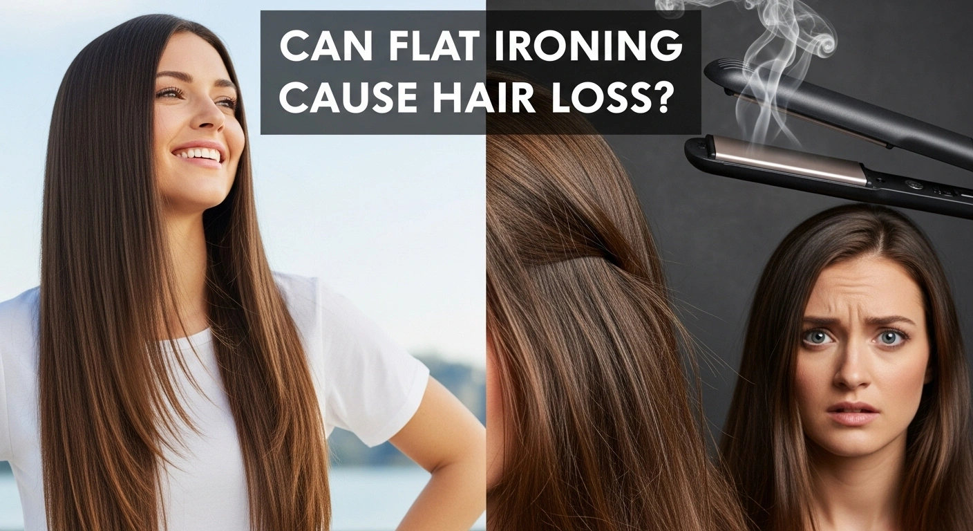 Can Flat Ironing Cause Hair Loss? The Truth, Risks, and Recovery Plan