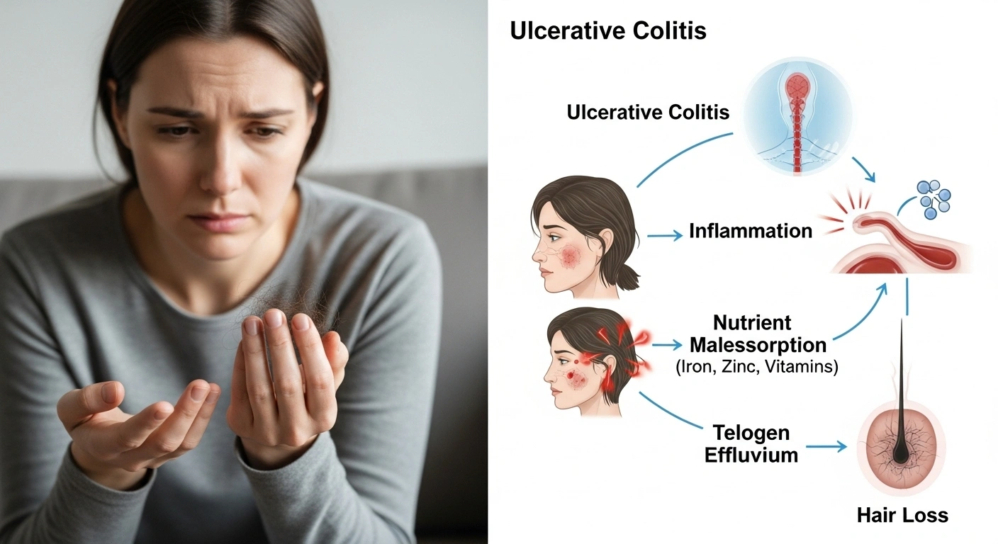 How to Stop Hair Loss from Ulcerative Colitis: A Complete Guide