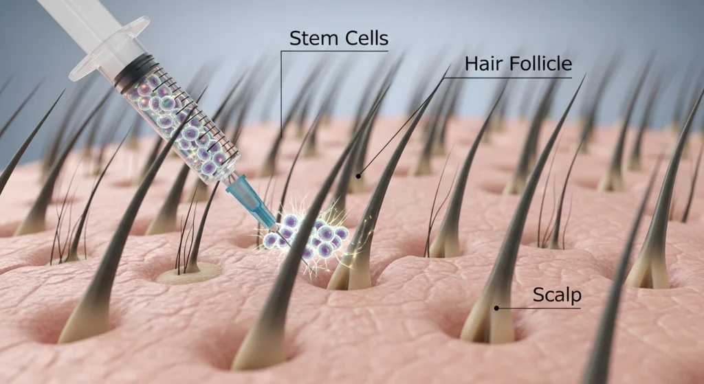 Stem Cell vs PRP for Hair Loss